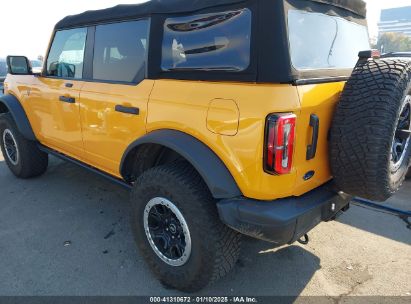 2021 FORD BRONCO Yellow  Gasoline 1FMEE5DP3MLA94192 photo #4