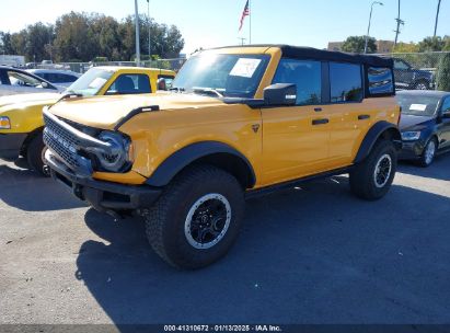 2021 FORD BRONCO Yellow  Gasoline 1FMEE5DP3MLA94192 photo #3