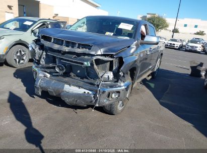 2020 TOYOTA TUNDRA 4WD Gray  Gasoline 5TFAY5F12LX951676 photo #3