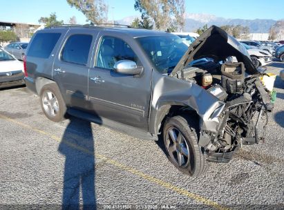 2012 CHEVROLET TAHOE LT Gray  Flexible Fuel 1GNSCBE01CR265666 photo #1