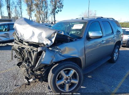 2012 CHEVROLET TAHOE LT Gray  Flexible Fuel 1GNSCBE01CR265666 photo #3