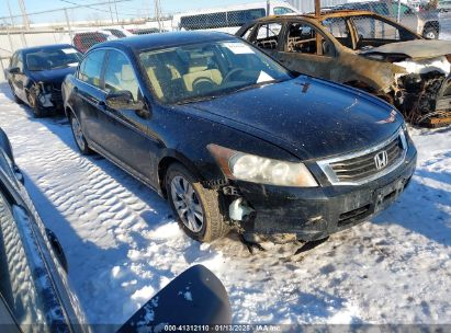 2009 HONDA ACCORD 2.4 LX-P Black  Gasoline 1HGCP26449A180932 photo #1