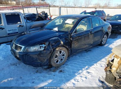 2009 HONDA ACCORD 2.4 LX-P Black  Gasoline 1HGCP26449A180932 photo #3