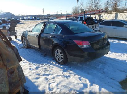 2009 HONDA ACCORD 2.4 LX-P Black  Gasoline 1HGCP26449A180932 photo #4