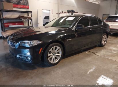 2016 BMW 528I Black  Gasoline WBA5A5C54GG348924 photo #3