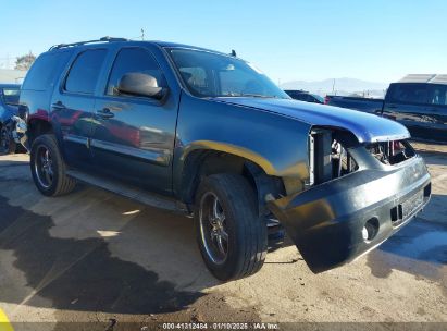 2012 CHEVROLET TAHOE LT Blue  Flexible Fuel 1GNSCBE02CR242591 photo #1