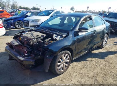 2011 VOLKSWAGEN JETTA 2.5L SE Black  Gasoline 3VWDX7AJ3BM322125 photo #3