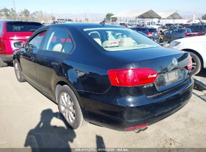 2011 VOLKSWAGEN JETTA 2.5L SE Black  Gasoline 3VWDX7AJ3BM322125 photo #4