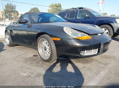 1998 PORSCHE BOXSTER Black  Gasoline WP0CA2989WU624573 photo #1