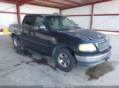 2001 FORD F-150 HARLEY-DAVIDSON EDITION/KING RANCH EDITION/LARIAT/XLT Blue  Gasoline 1FTRW07L61KC51407 photo #1