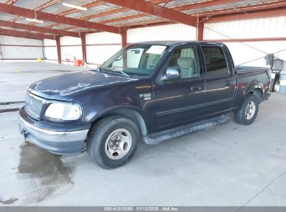 2001 FORD F-150 HARLEY-DAVIDSON EDITION/KING RANCH EDITION/LARIAT/XLT Blue  Gasoline 1FTRW07L61KC51407 photo #3