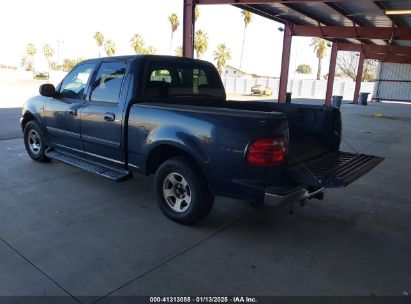 2001 FORD F-150 HARLEY-DAVIDSON EDITION/KING RANCH EDITION/LARIAT/XLT Blue  Gasoline 1FTRW07L61KC51407 photo #4