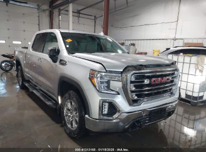 2022 GMC SIERRA 1500 LIMITED 4WD  SHORT BOX SLT Silver  Gasoline 3GTU9DED9NG214448 photo #1