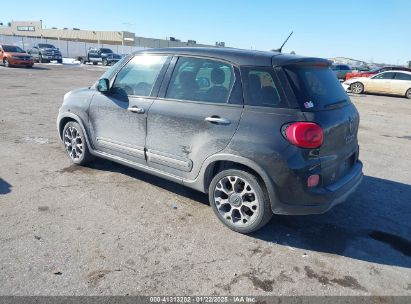 2014 FIAT 500L TREKKING Black  Gasoline ZFBCFADH4EZ017858 photo #4