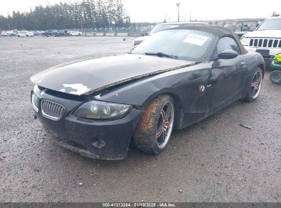 2003 BMW Z4 3.0I Black  Gasoline 4USBT53493LU01846 photo #3