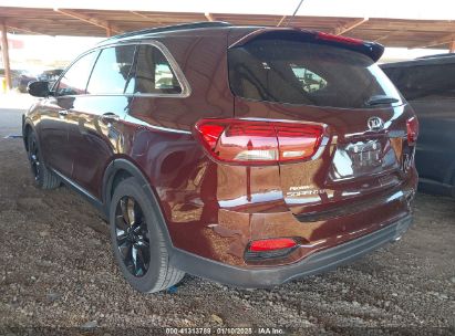 2019 KIA SORENTO 3.3L S Maroon  Gasoline 5XYPG4A56KG590231 photo #4