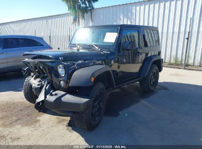 2016 JEEP WRANGLER WILLYS WHEELER Black  Flexible Fuel 1C4AJWAGXGL242397 photo #3