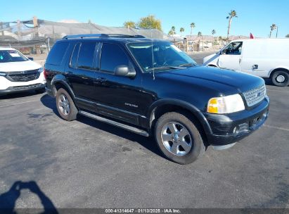 2005 FORD EXPLORER LIMITED Black  Gasoline 1FMDU75W05ZA02261 photo #1