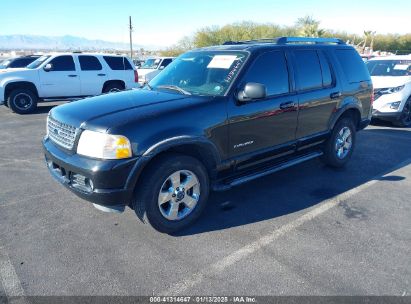 2005 FORD EXPLORER LIMITED Black  Gasoline 1FMDU75W05ZA02261 photo #3