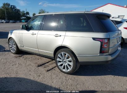 2014 LAND ROVER RANGE ROVER 5.0L V8 SUPERCHARGED/5.0L V8 SUPERCHARGED EBONY EDITION Tan  Gasoline SALGS2EFXEA135787 photo #4