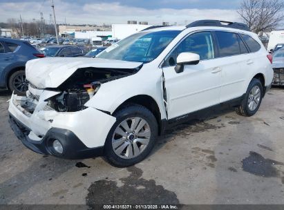 2018 SUBARU OUTBACK 2.5I PREMIUM White  Gasoline 4S4BSACC1J3299928 photo #3