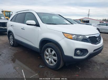 2012 KIA SORENTO LX White  Gasoline 5XYKT3A67CG294774 photo #1