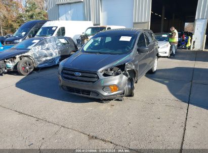 2018 FORD ESCAPE S Gray  Gasoline 1FMCU0F79JUA79759 photo #3