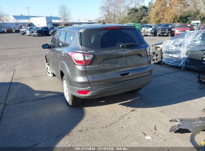 2018 FORD ESCAPE S Gray  Gasoline 1FMCU0F79JUA79759 photo #4