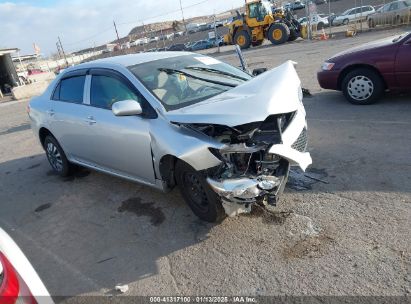 2010 TOYOTA COROLLA LE Silver  gas 1NXBU4EE6AZ245416 photo #1