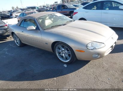 2001 JAGUAR XK8 Gold  Gasoline SAJDA42C81NA14881 photo #1