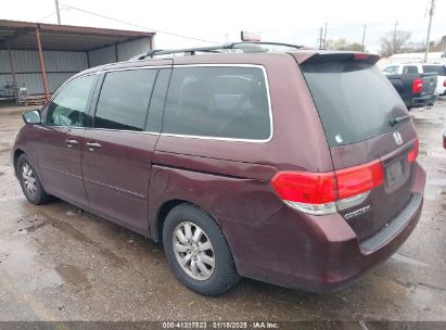 2010 HONDA ODYSSEY EX-L Burgundy  Gasoline 5FNRL3H72AB047454 photo #4