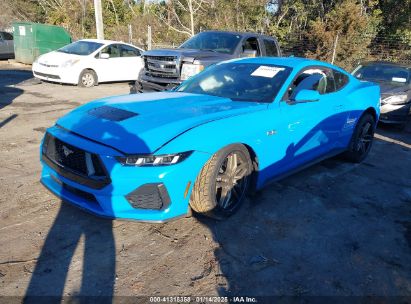 2024 FORD MUSTANG GT FASTBACK Blue  Gasoline 1FA6P8CF7R5411163 photo #3