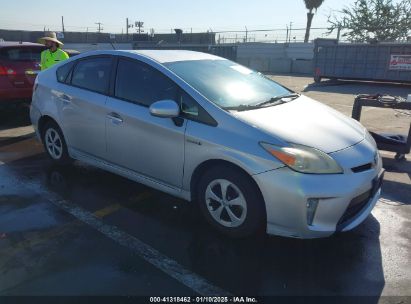 2013 TOYOTA PRIUS THREE Silver  Hybrid JTDKN3DU2D1695574 photo #1