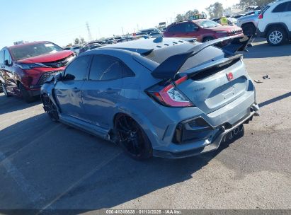 2020 HONDA CIVIC TYPE R TOURING Blue  Gasoline SHHFK8G70LU200757 photo #4