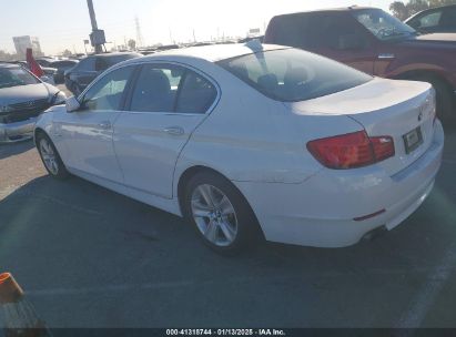 2013 BMW 528I White  Gasoline WBAXG5C53DDY35407 photo #4