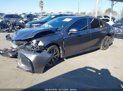 2023 TOYOTA CAMRY SE Gray  Gasoline 4T1G11AK0PU117884 photo #3