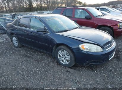 2007 CHEVROLET IMPALA LS Dark Blue  Flexible Fuel 2G1WB58K579232738 photo #1