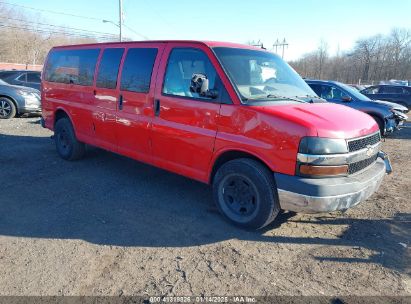 2012 CHEVROLET EXPRESS 3500 LT Red  Flexible Fuel 1GAZG1FG8C1109469 photo #1