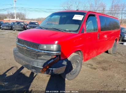 2012 CHEVROLET EXPRESS 3500 LT Red  Flexible Fuel 1GAZG1FG8C1109469 photo #3