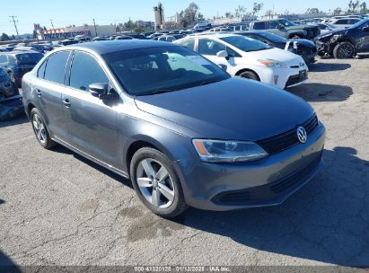 2012 VOLKSWAGEN JETTA 2.0L TDI Gray  Diesel 3VWLL7AJXCM386154 photo #1