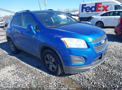 2016 CHEVROLET TRAX LT Blue  Gasoline KL7CJPSB3GB693482 photo #1