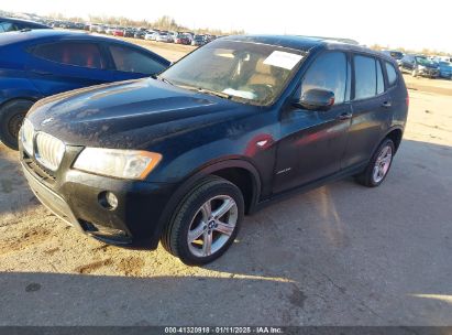 2014 BMW X3 XDRIVE35I Black  Gasoline 5UXWX7C57E0E78866 photo #3