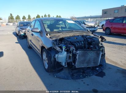 2020 HYUNDAI ELANTRA VALUE EDITION Gray  Gasoline KMHD84LF0LU944987 photo #1