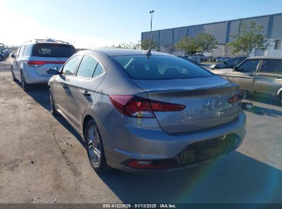 2020 HYUNDAI ELANTRA VALUE EDITION Gray  Gasoline KMHD84LF0LU944987 photo #4