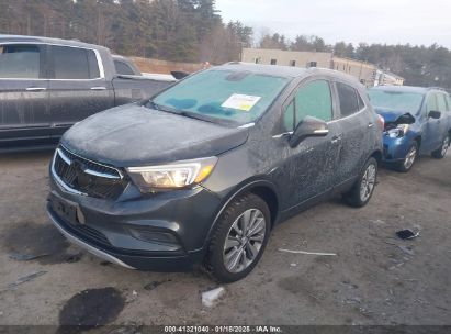 2018 BUICK ENCORE PREFERRED Gray  Gasoline KL4CJESB9JB710939 photo #3