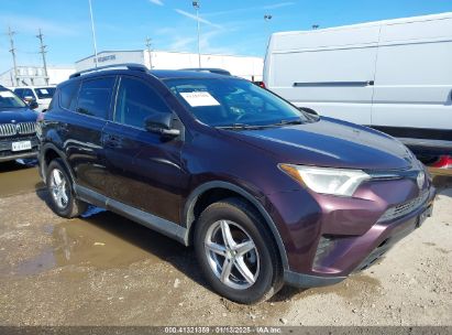 2017 TOYOTA RAV4 LE Burgundy  Gasoline 2T3ZFREVXHW365937 photo #1