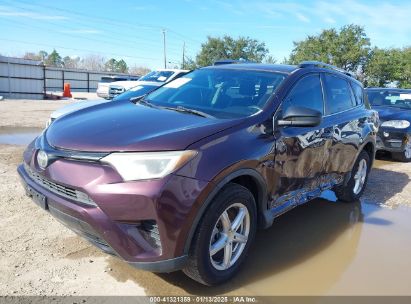 2017 TOYOTA RAV4 LE Burgundy  Gasoline 2T3ZFREVXHW365937 photo #3