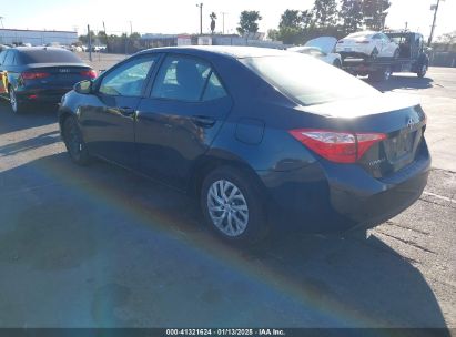 2019 TOYOTA COROLLA LE Blue  Gasoline 5YFBURHE2KP948779 photo #4