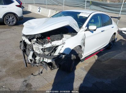 2017 HONDA ACCORD LX White  Gasoline 1HGCR2F39HA243555 photo #3