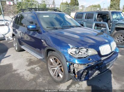 2012 BMW X5 XDRIVE50I Dark Blue  Gasoline 5UXZV8C56CL423097 photo #1